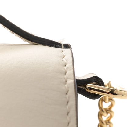 Gucci Shibuya Calfskin Small Zumi Top Handle Shoulder Bag Mystic White 12 of 12