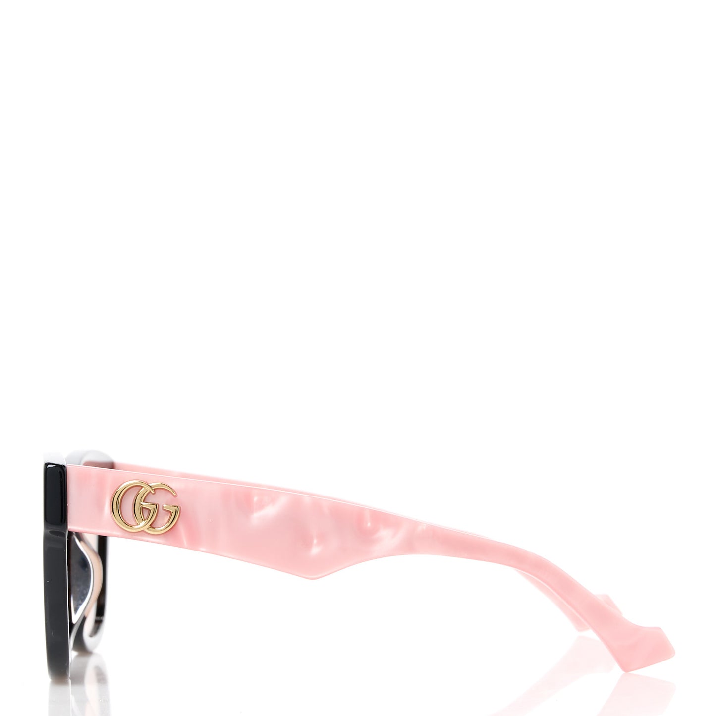 Rectangle 52mm Frame Sunglasses GG0998S Black Pink