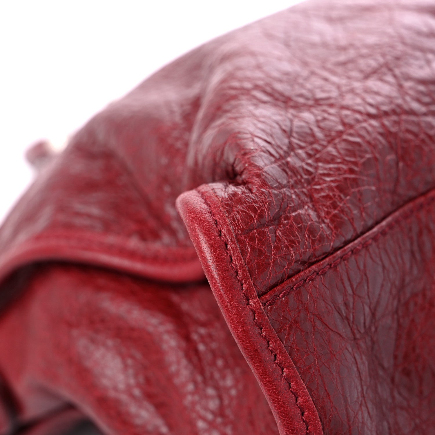 Balenciaga Agneau Giant 12 Silver Hardware City Rouge Cerise 10 of 16