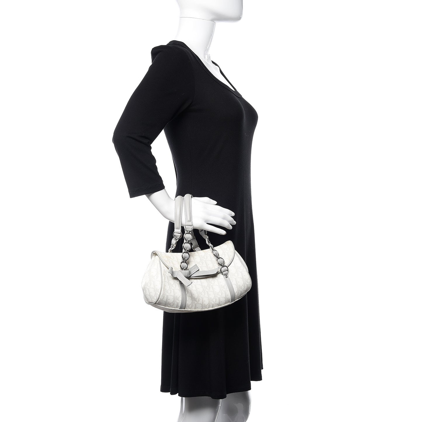 Monogram Romantique Trotter Bag Grey