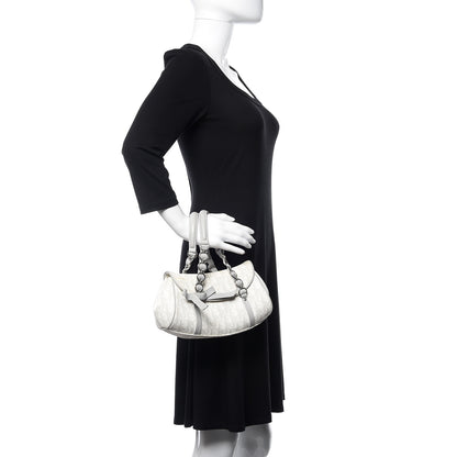 Christian Dior Monogram Romantique Trotter Bag Grey 2 of 12