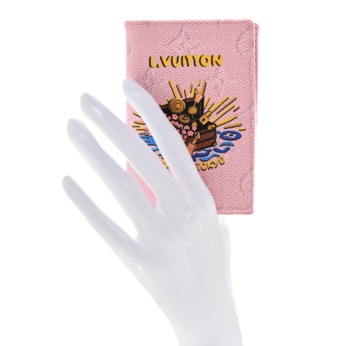 Monogram Paris Tokyo Pocket Organizer NM Pink