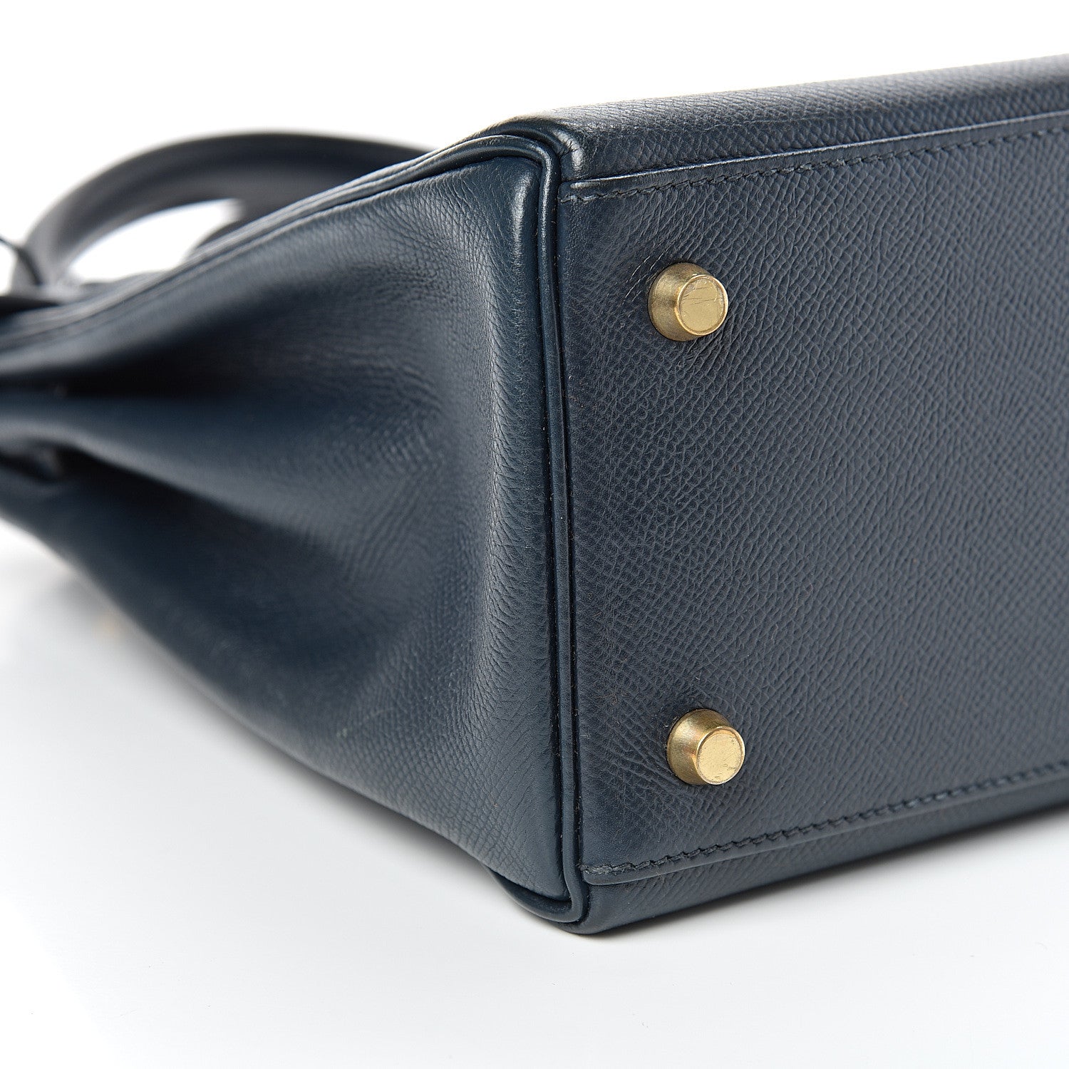 Hermes Courchevel Retourne Kelly 28 Bleu Marine 38 of 48