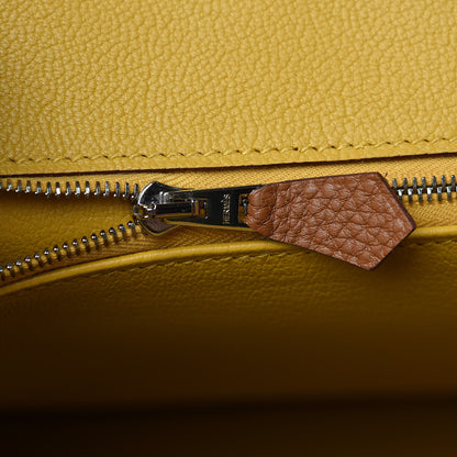Hermes Togo Swift Officier Birkin 30 Gold Ambre 24 of 33