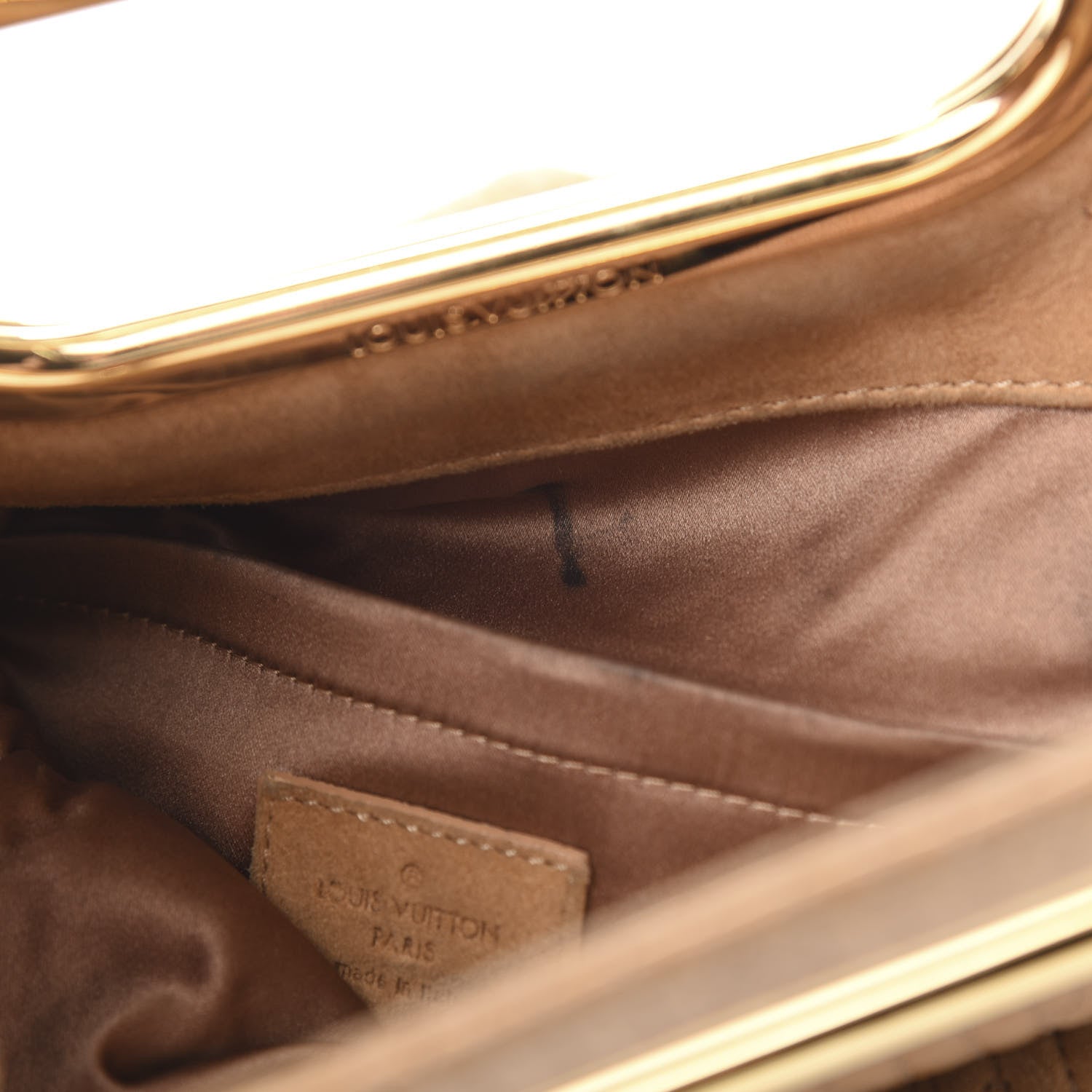 Louis Vuitton Suede Monogram Motard Afterdark Clutch Powder 9 of 12