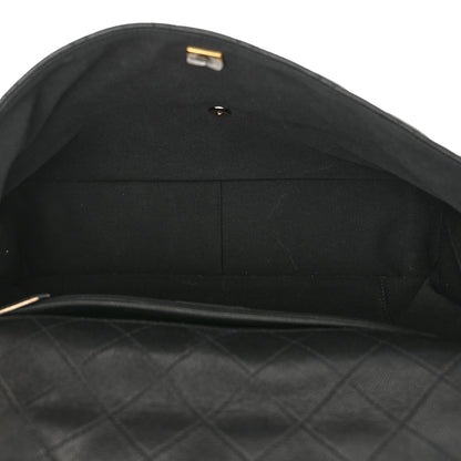 Chanel Caviar Quilted XXL Travel Flap Bag Black 5 of 11