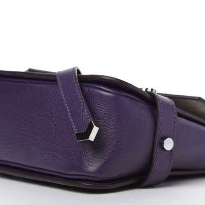 Jimmy Choo Soft Grained Calfskin Lexie Crossbody Amethyst 7 of 10