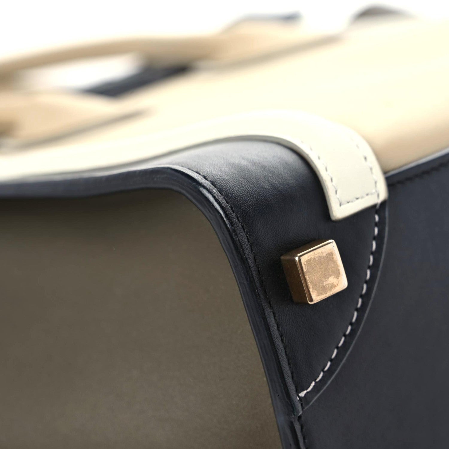 Celine Smooth Calfskin Micro Tri-Color Luggage Beige 6 of 15