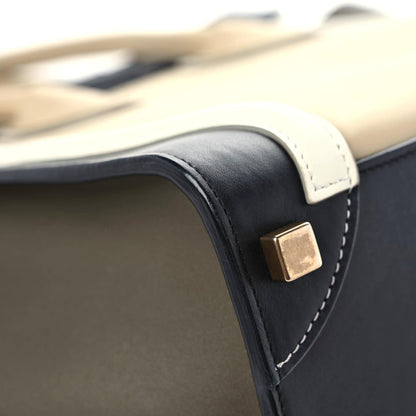 Celine Smooth Calfskin Micro Tri-Color Luggage Beige 6 of 15