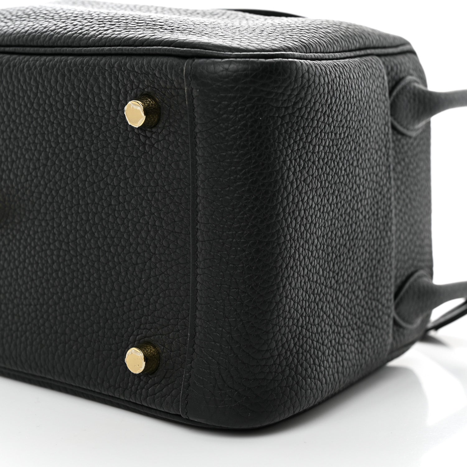 Hermes Taurillon Clemence Lindy 26 Black 10 of 10