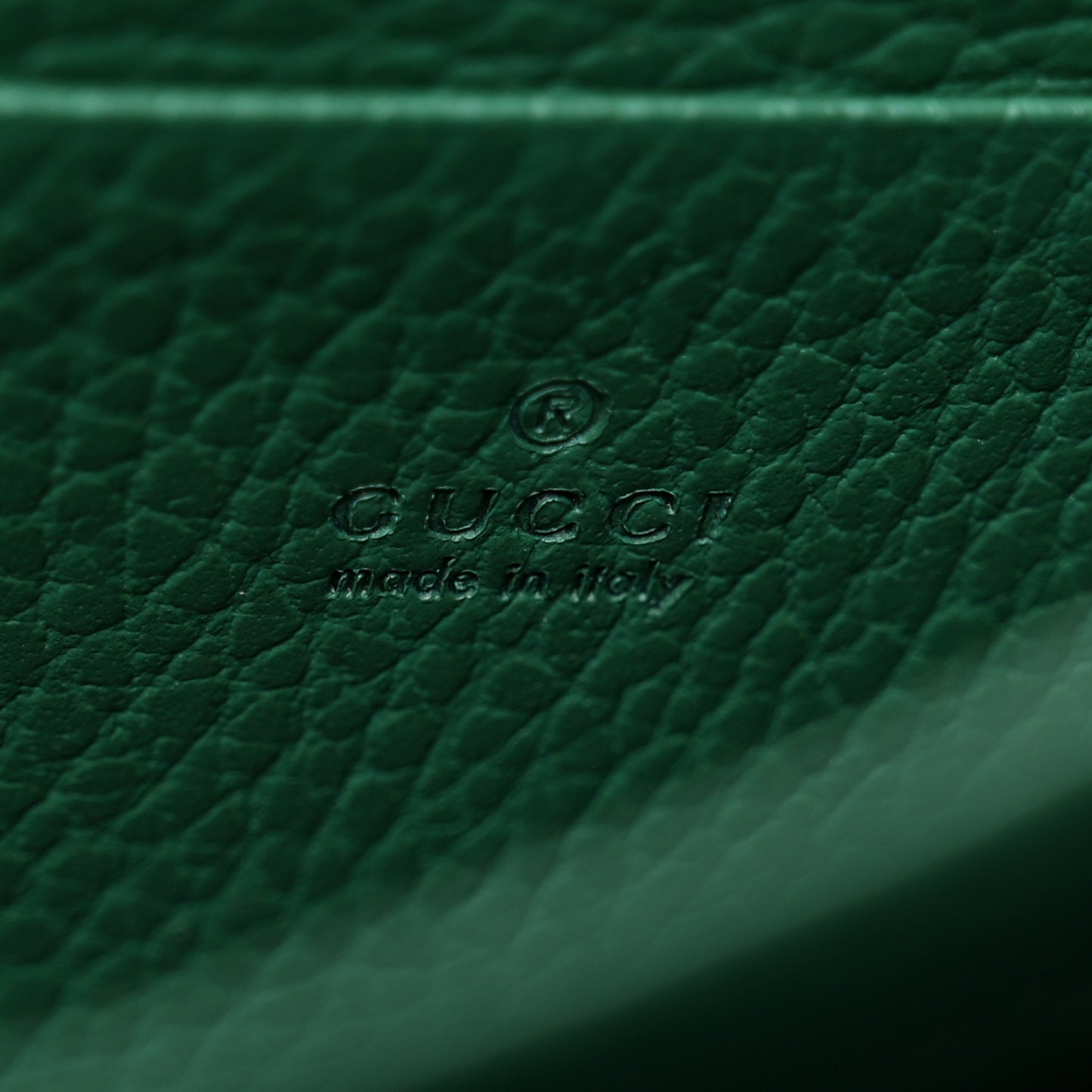 Calfskin Mini Dionysus Chain Wallet Emerald