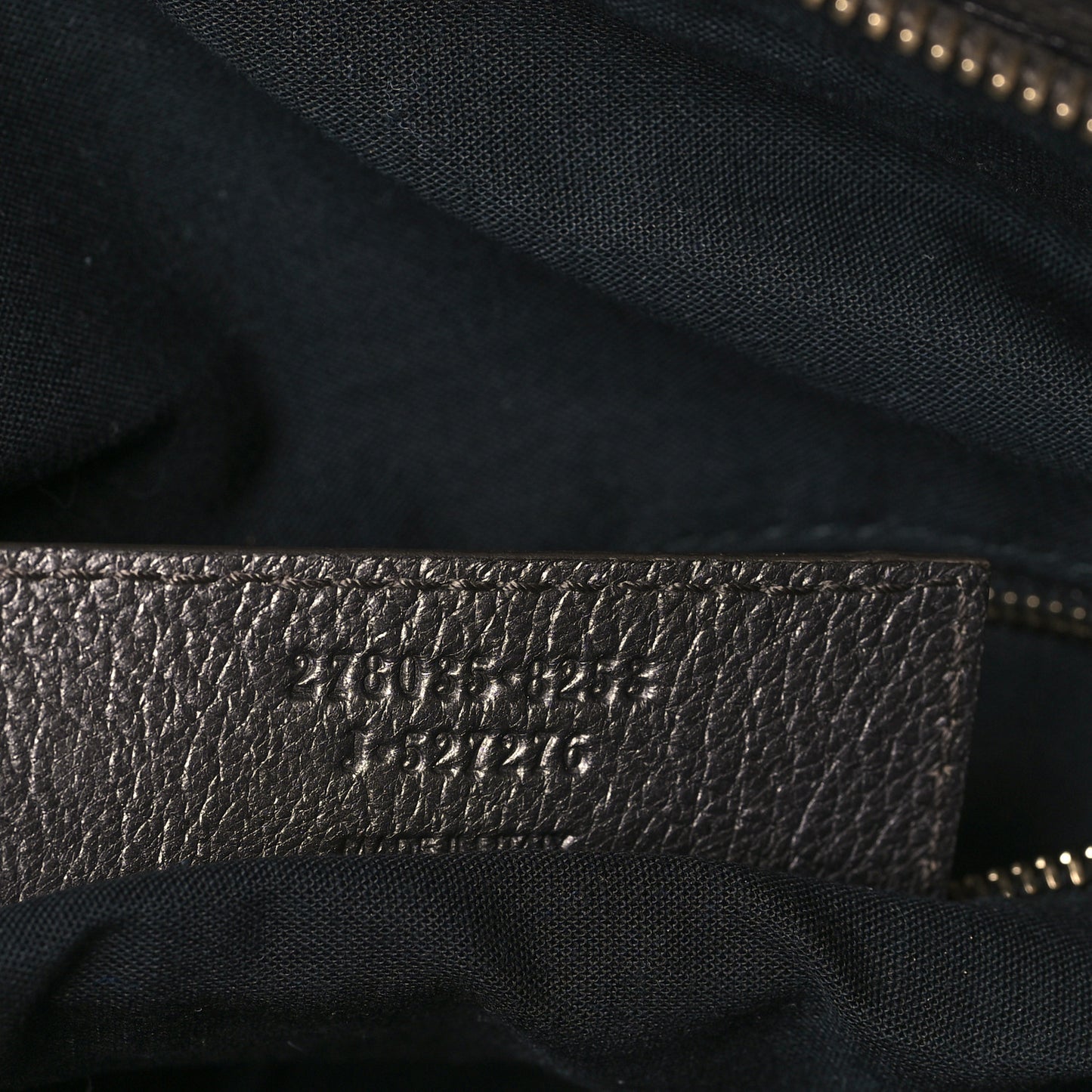 Chevre Classic Gold Hardware Premier Clutch Bronze