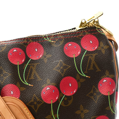 Louis Vuitton Monogram Cerises Keepall 45 14 of 15