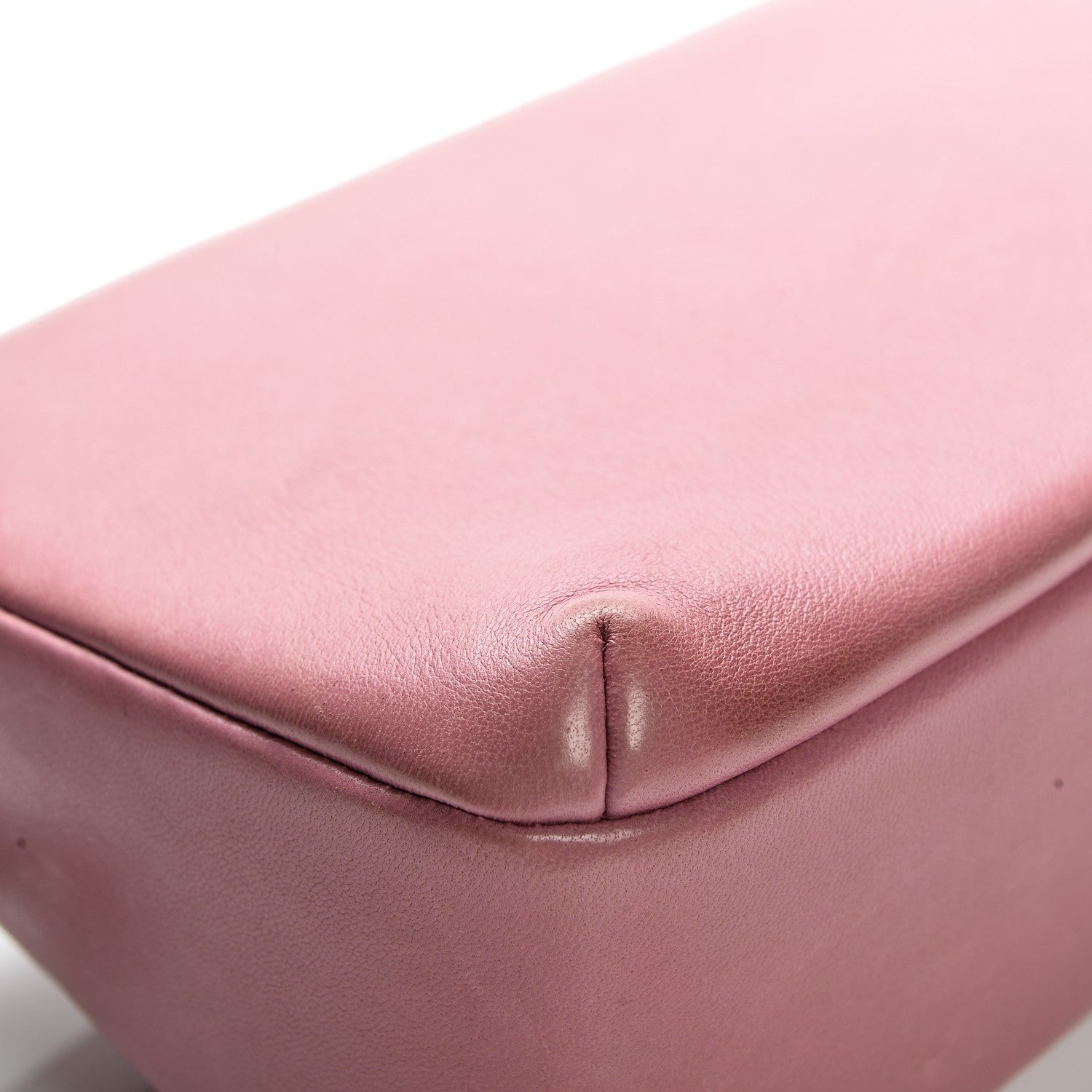 Chanel Lambskin Quilted CC Flap Dark Pink 9 of 11