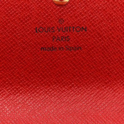 Louis Vuitton Epi Sarah Wallet Castillan Red 6 of 6