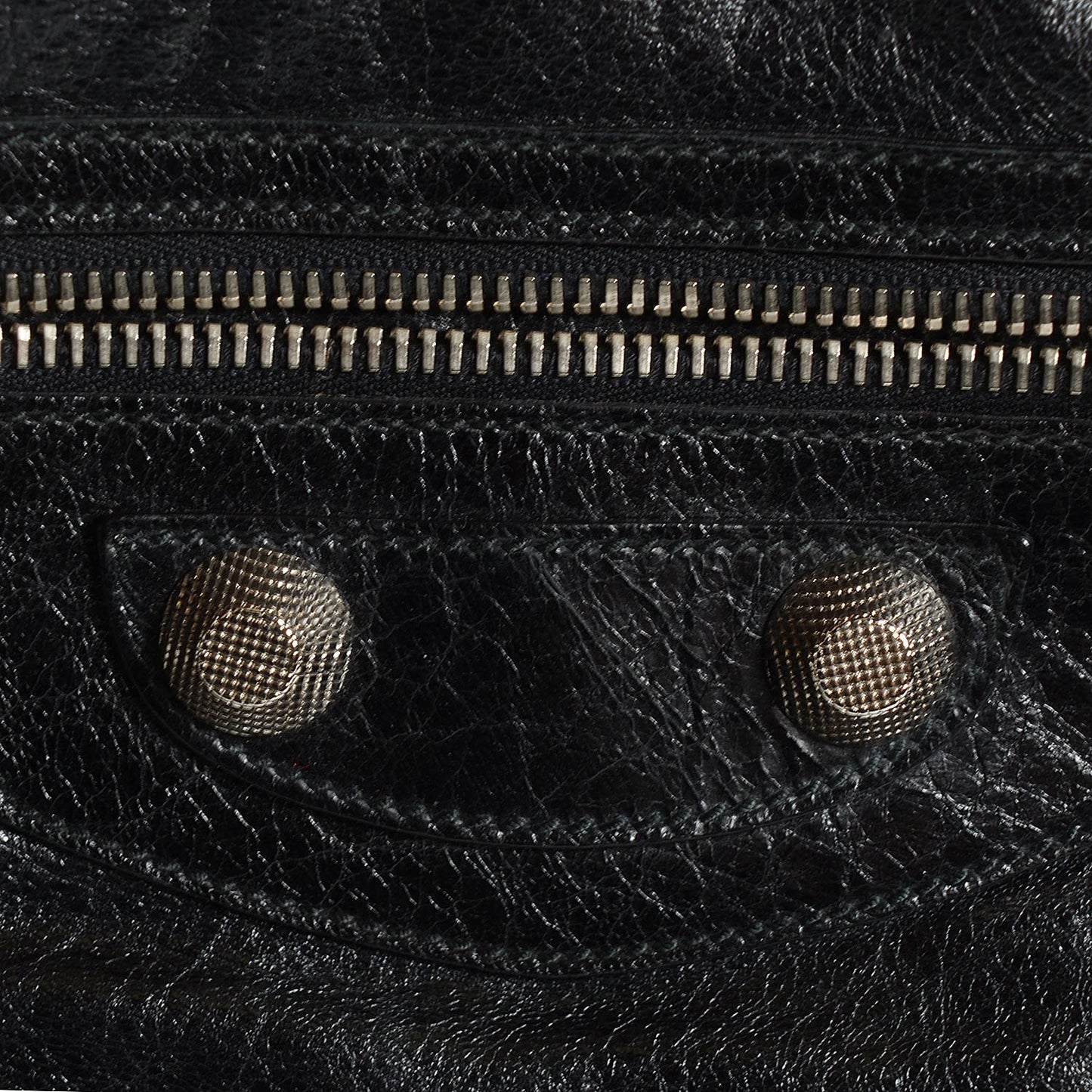 Chevre Giant 21 Silver Hardware Day Hobo Black