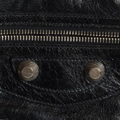 Balenciaga Chevre Giant 21 Silver Hardware Day Hobo Black 6 of 12