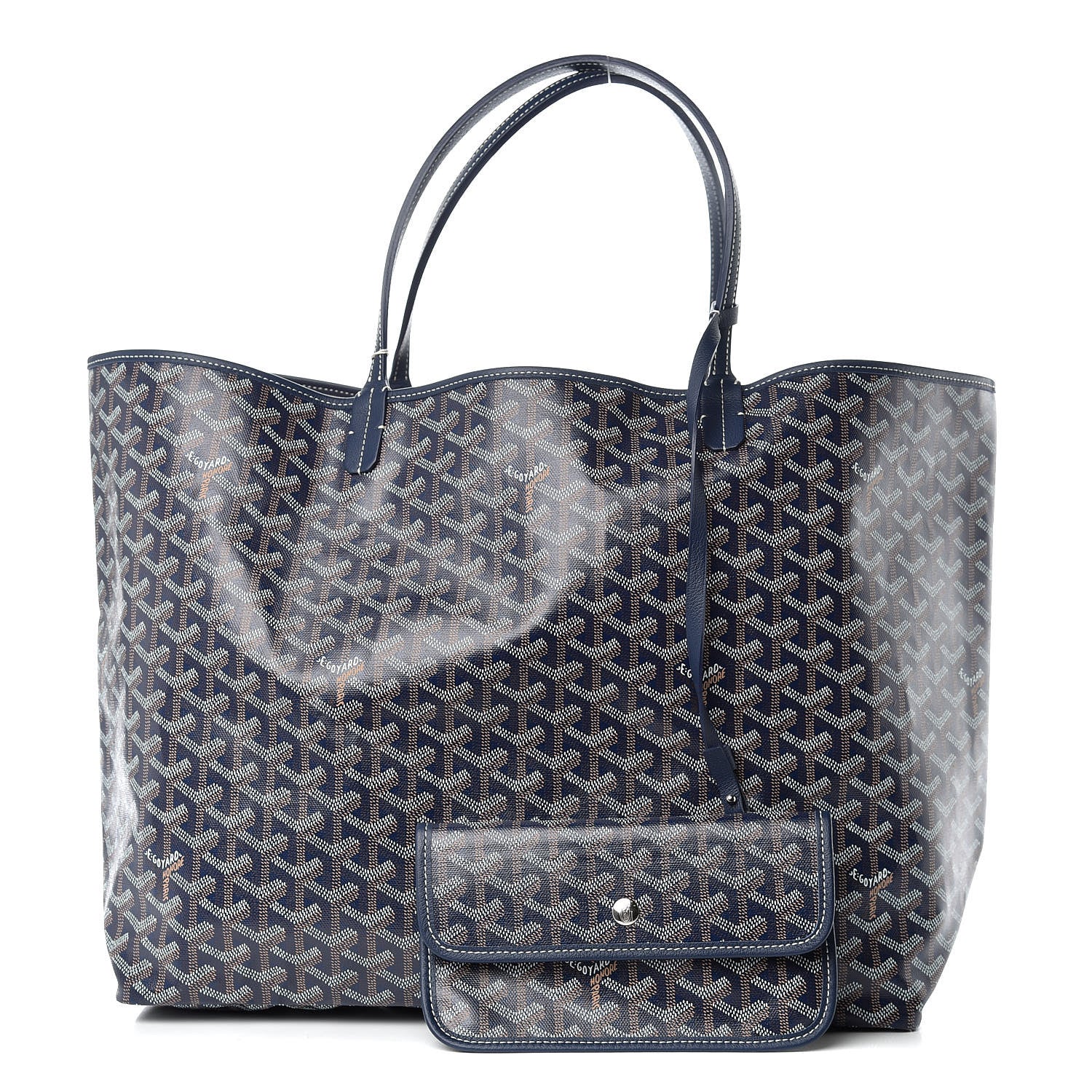 Goyard Goyardine Saint Louis GM Navy 1 of 10