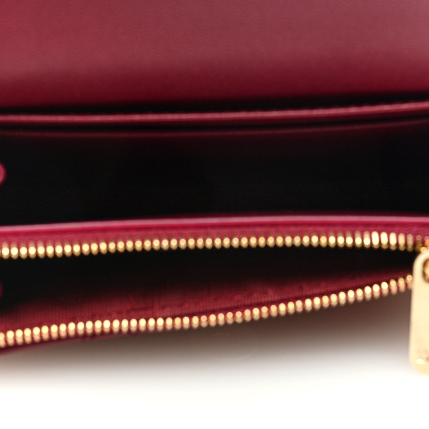 Christian Dior Lambskin Cannage Miss Dior Glycine Wallet Deep Fuchsia 5 of 6