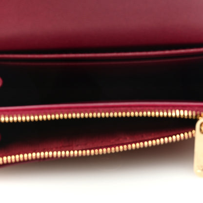 Christian Dior Lambskin Cannage Miss Dior Glycine Wallet Deep Fuchsia 5 of 6