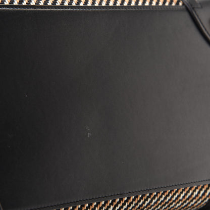 Celine Twill Smooth Calfskin Mini Luggage Dune Black 7 of 9