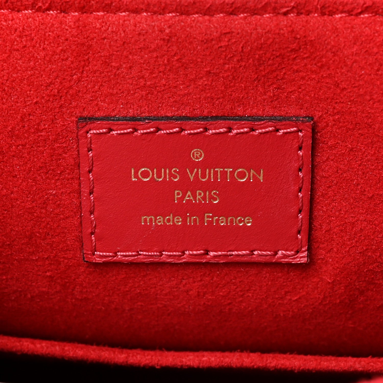 Louis Vuitton Damier Ebene Beaubourg MM Scarlet 6 of 10