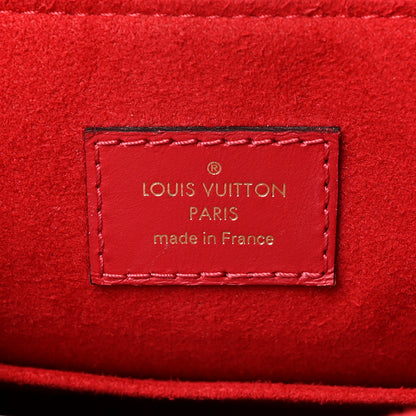 Louis Vuitton Damier Ebene Beaubourg MM Scarlet 6 of 10