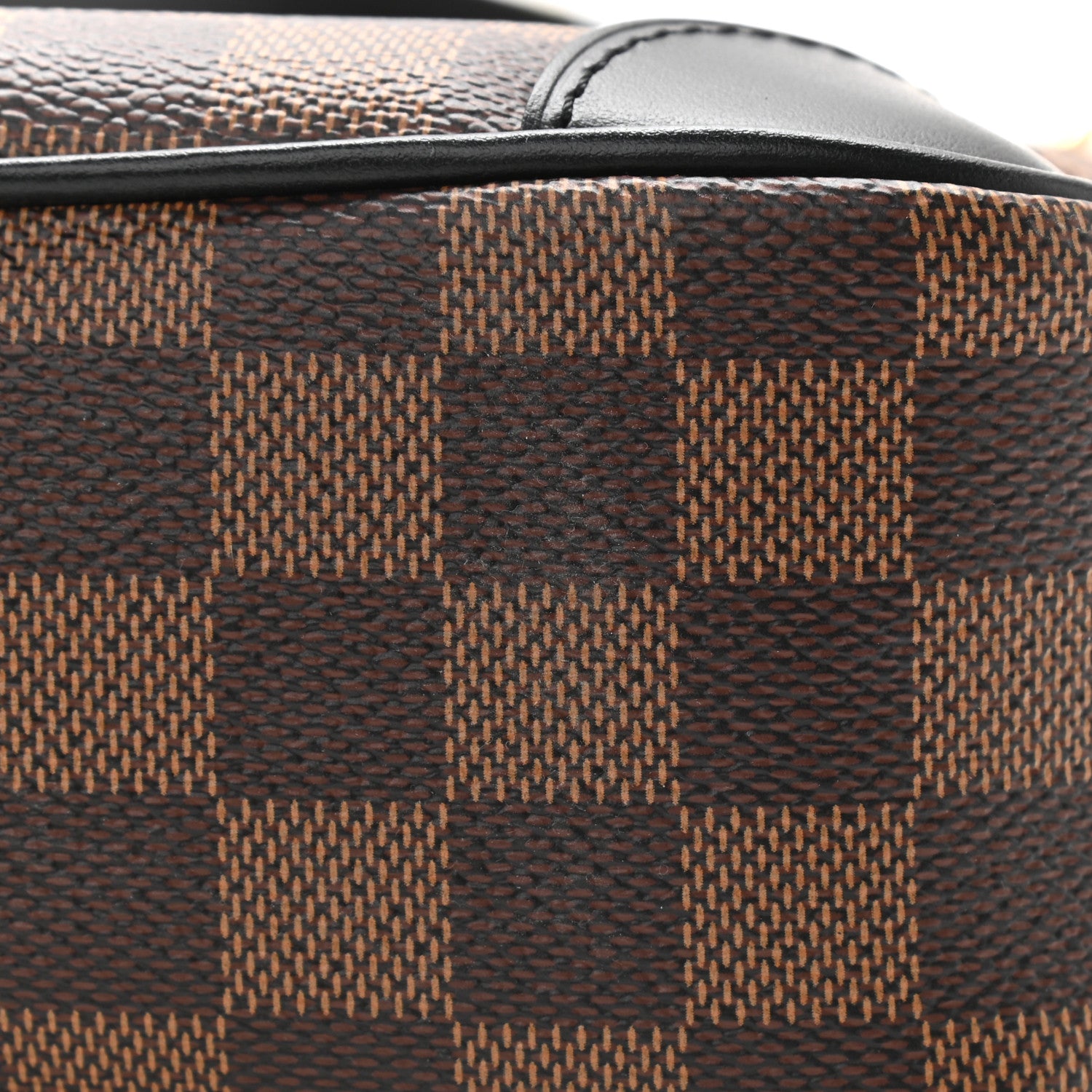Louis Vuitton Damier Ebene Odeon PM Black 8 of 9