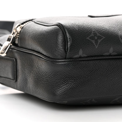 Louis Vuitton Taiga Monogram Eclipse Outdoor Messenger Black 9 of 11
