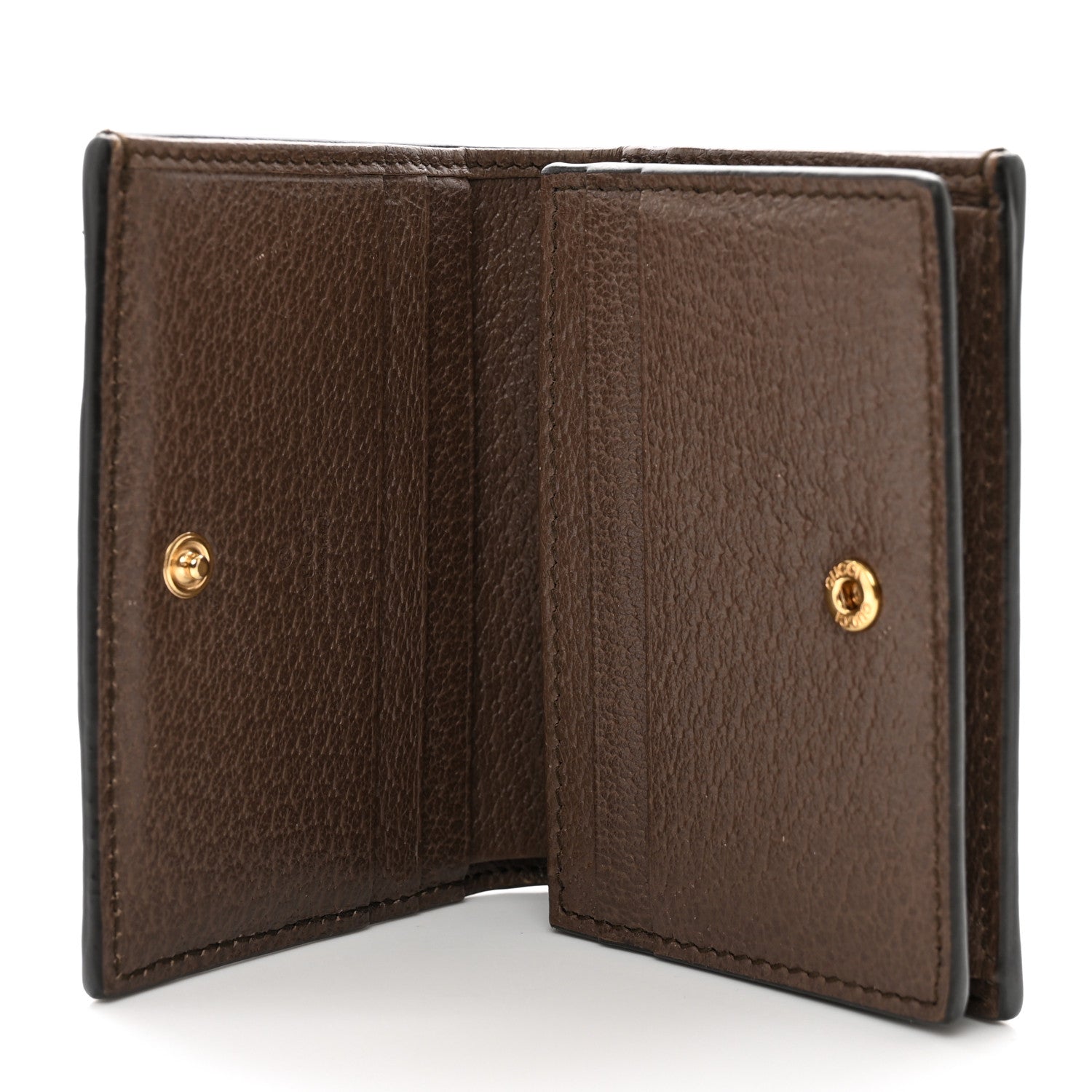 Gucci GG Supreme Monogram Web Ophidia Card Case Beige New Acero 5 of 7