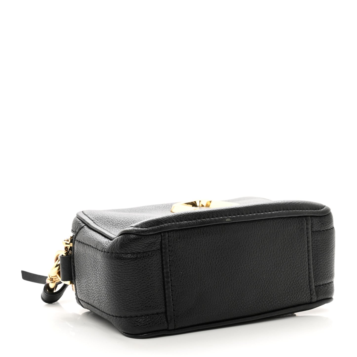 Supple Natural Grain Calfskin The Softshot 27 Bag Black