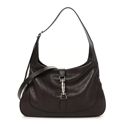 Gucci Goatskin Medium Jackie 1961 Hobo Dark Brown 1 of 10