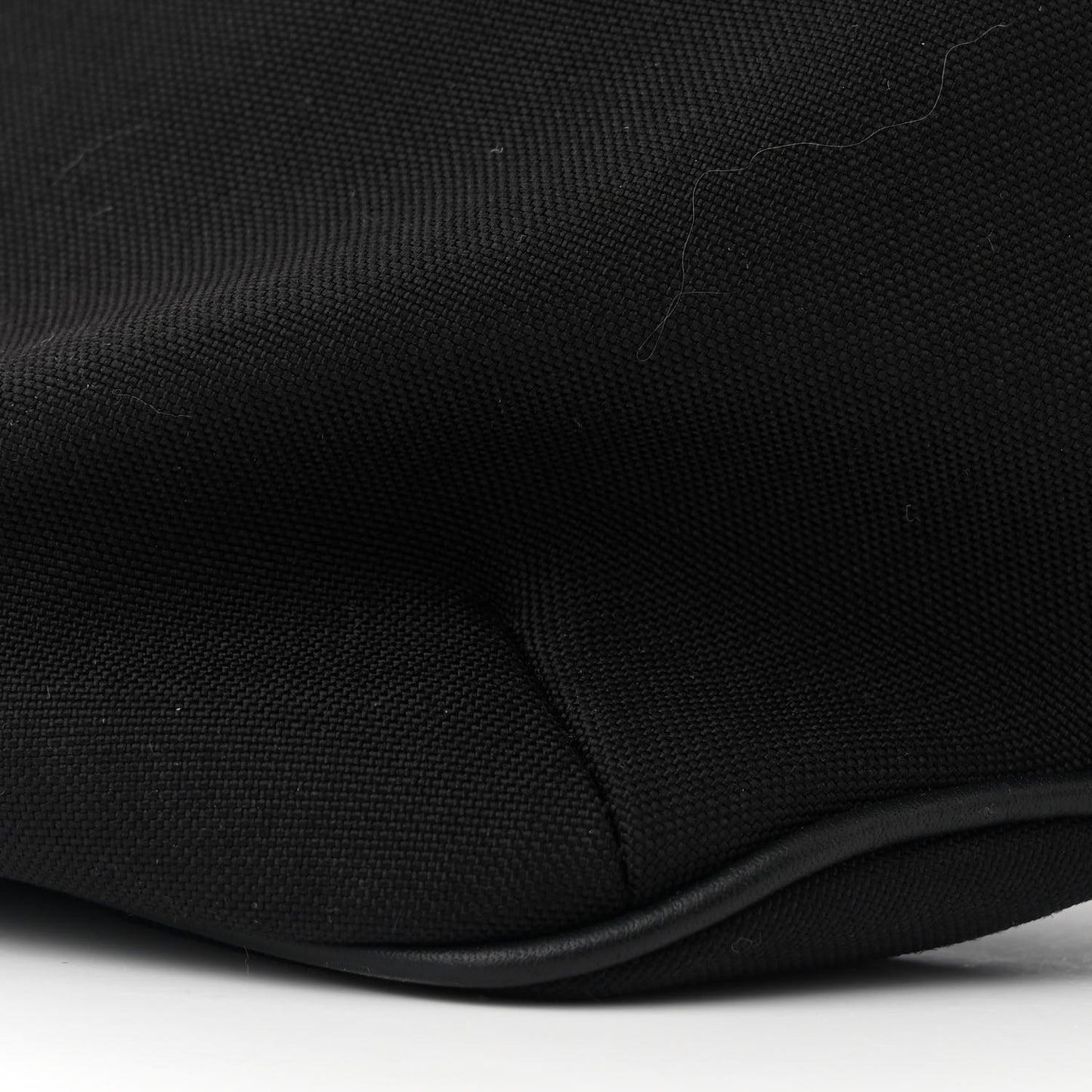 Canvas Monogram Belt Bag Black