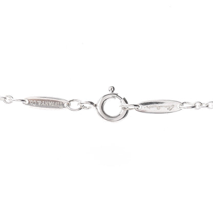 Tiffany Sterling Silver 27mm Elsa Peretti Open Heart Pendant Necklace 4 of 4
