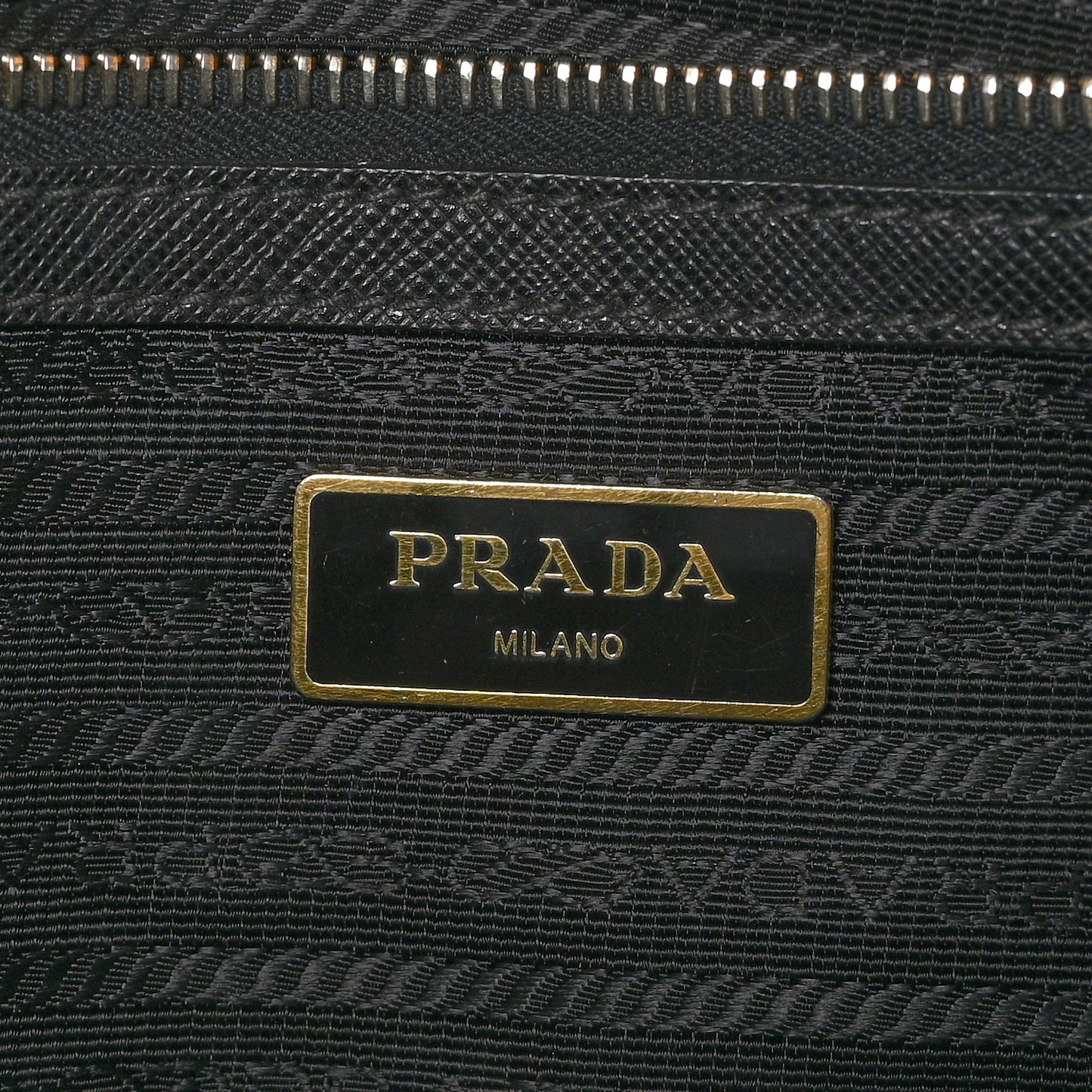 Saffiano Lux Large Tote Black