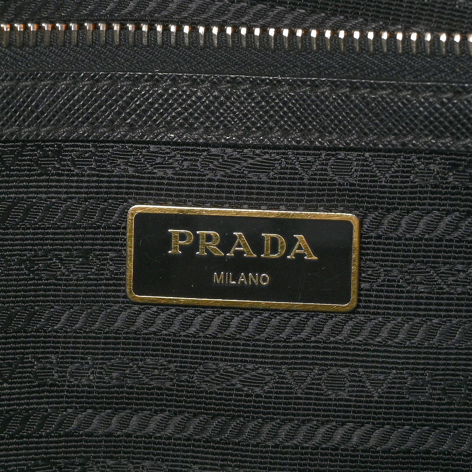 Prada Saffiano Lux Large Tote Black 7 of 11