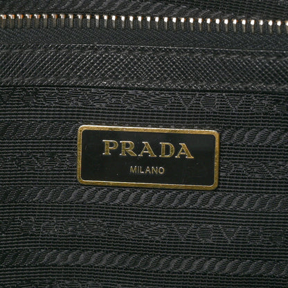 Prada Saffiano Lux Large Tote Black 7 of 11