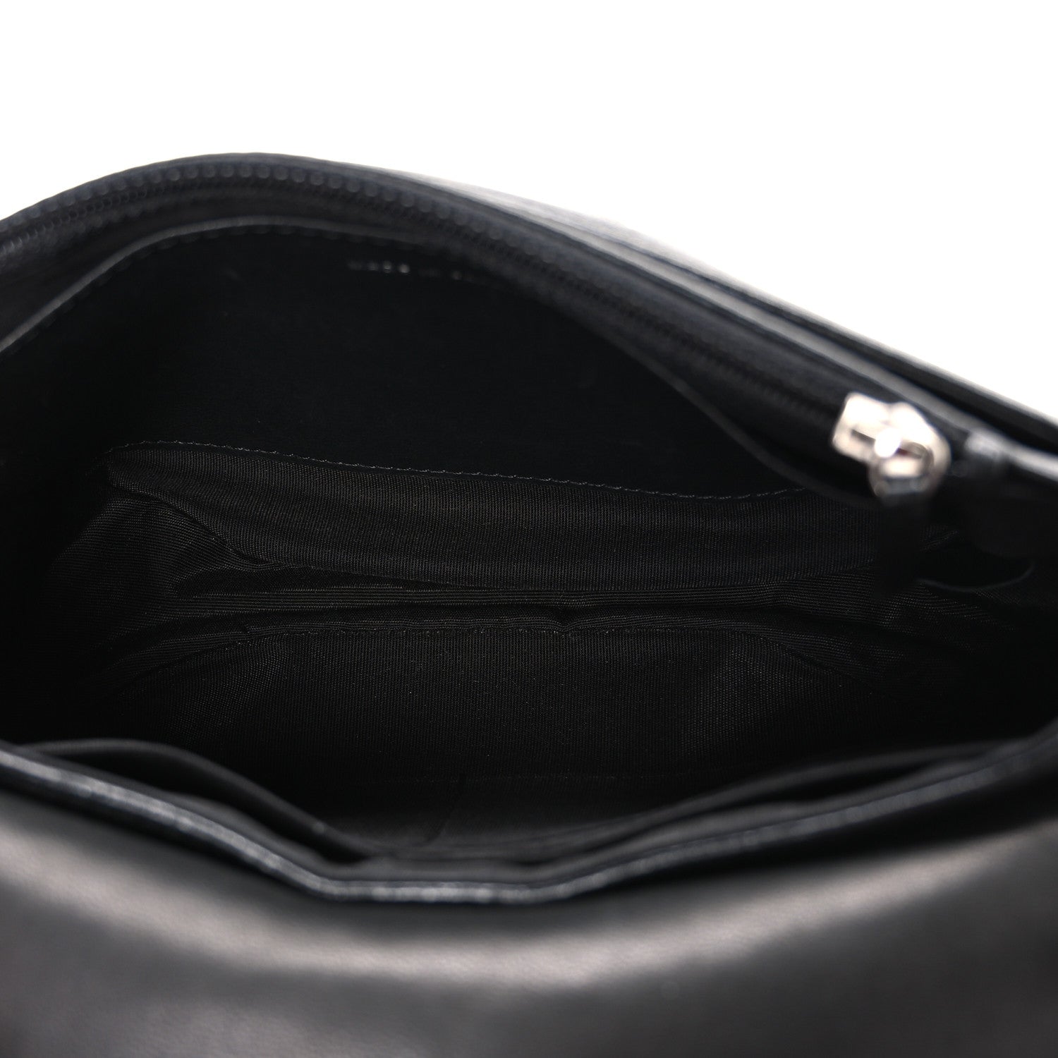 Chanel Lambskin Half Moon Wallet On Chain WOC Black 5 of 12