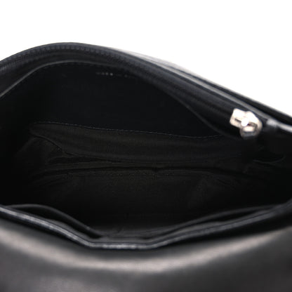 Chanel Lambskin Half Moon Wallet On Chain WOC Black 5 of 12