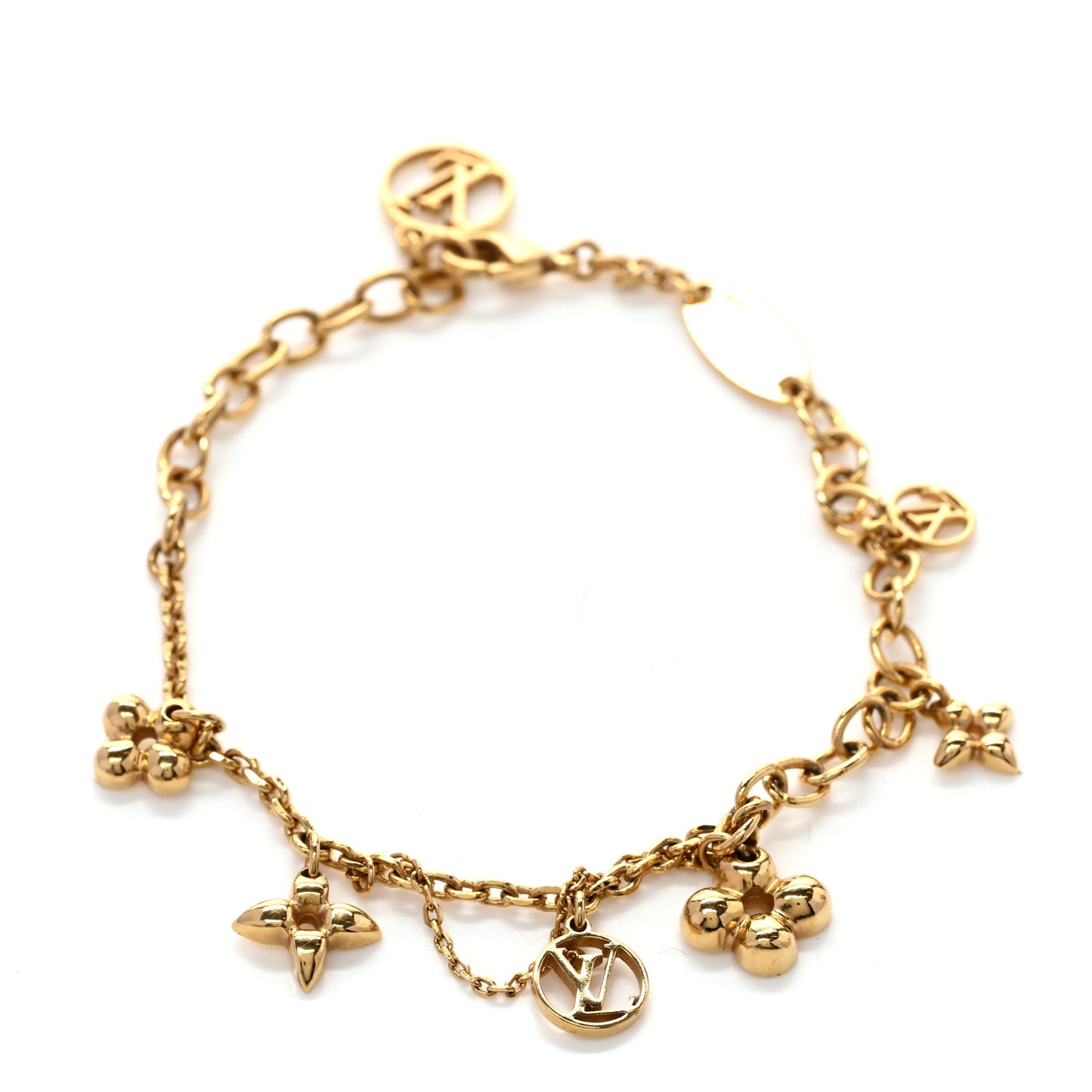 Metal Monogram Blooming Supple Bracelet