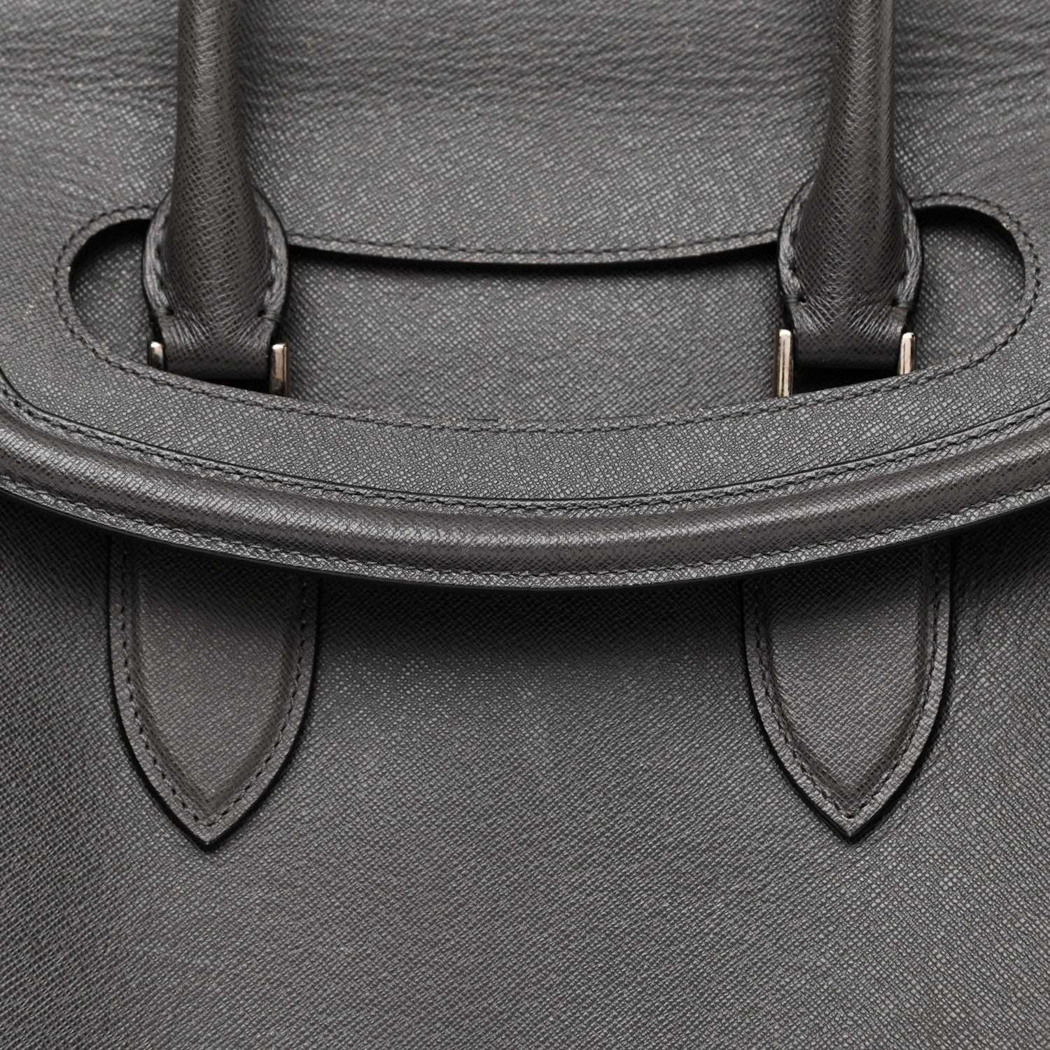 Alexander McQueen Calfskin Large Heroine Grey 7 of 19