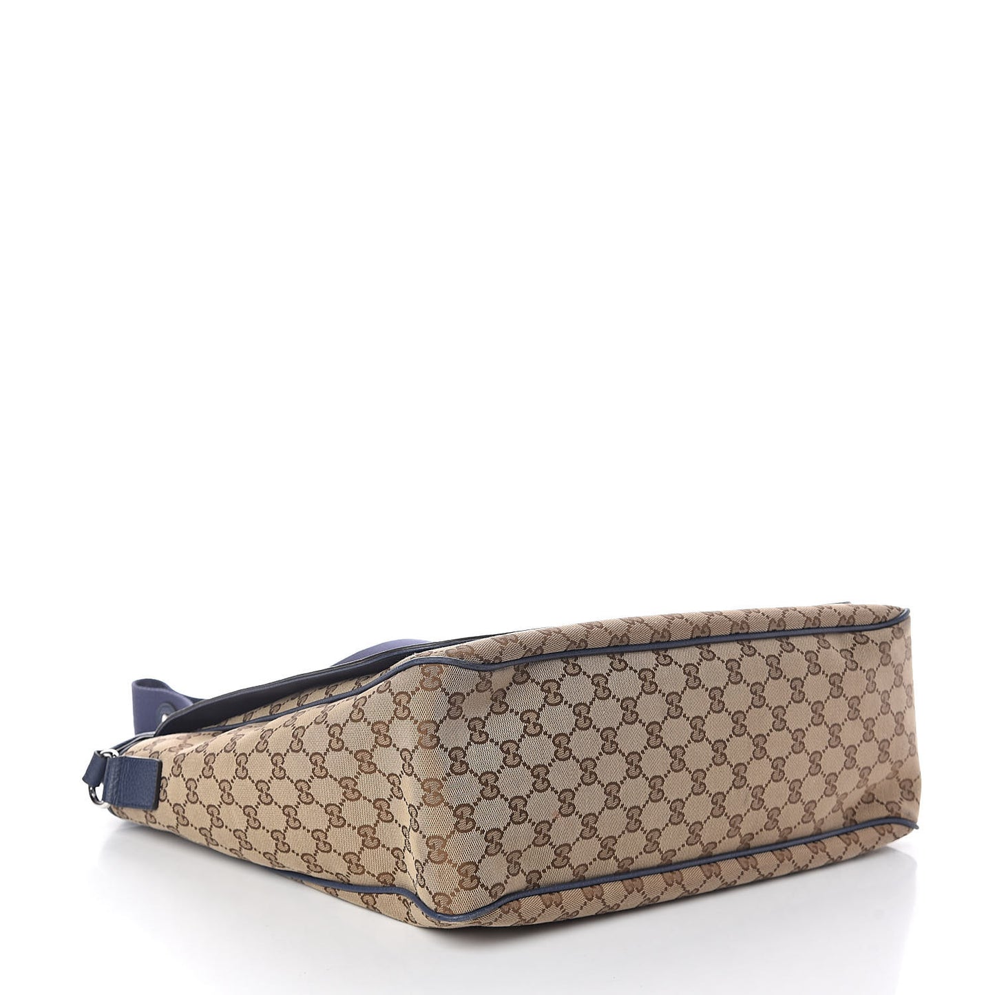 Monogram Convertible Diaper Bag Blue