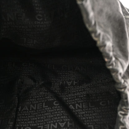 Chanel Distressed Caviar XL Coco Cabas Black 5 of 10