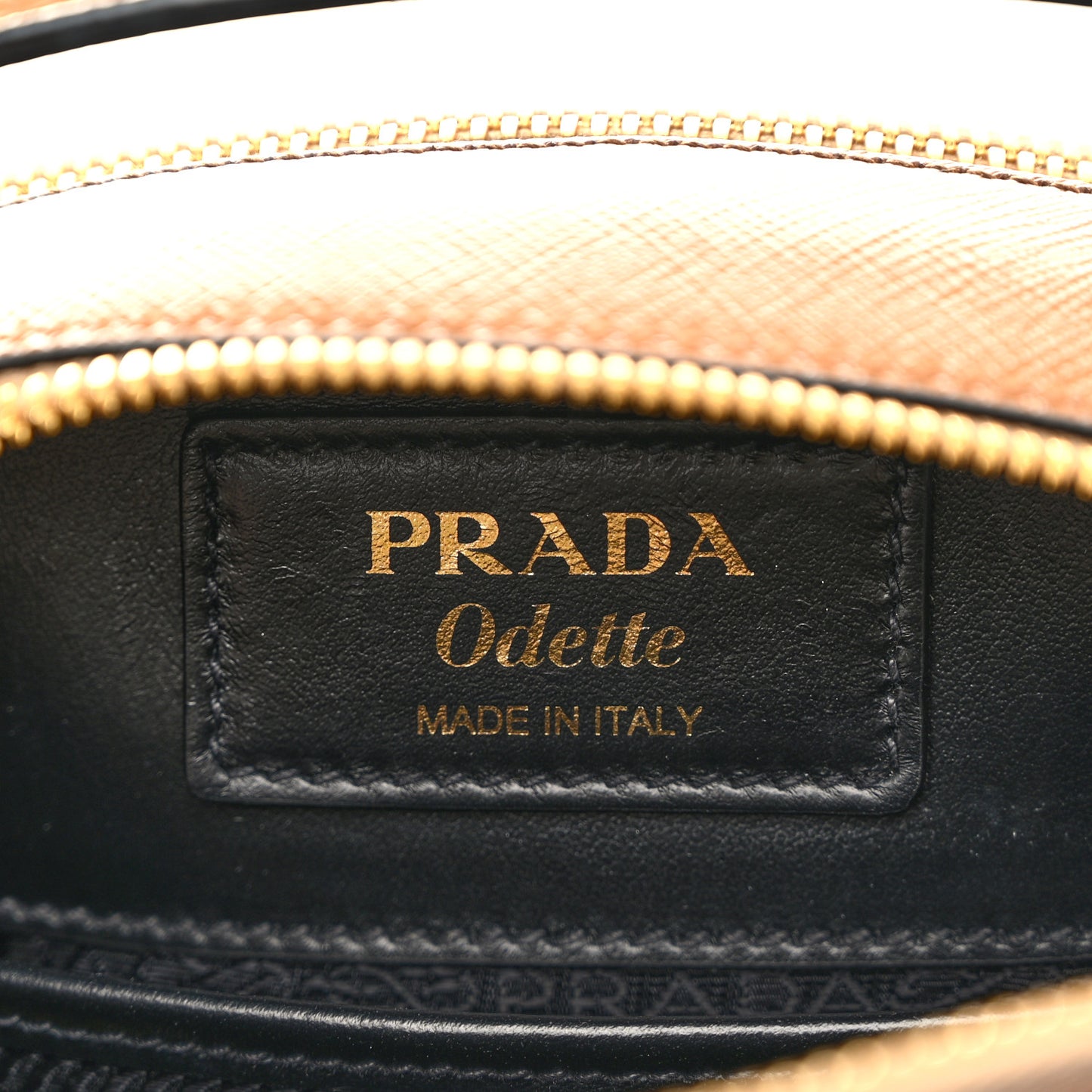 Saffiano Lux Odette Crossbody Caramel