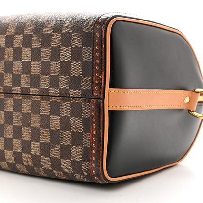 Louis Vuitton Transformed Damier Ebene Time Trunk Speedy Bandouliere 25 Black 9 of 13