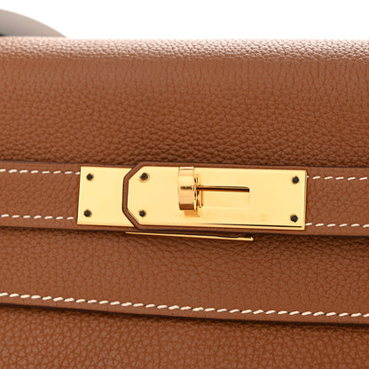Hermes Togo Kelly Retourne 32 Gold 14 of 14