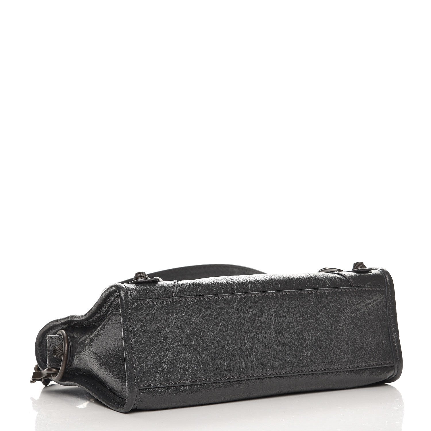 Balenciaga Agneau Giant 12 Gunmetal Hardware Mini City Gris Fossile 5 of 8