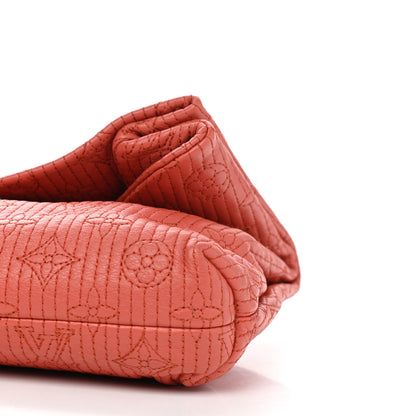 Louis Vuitton Calfskin Quilted Monogram Altair Clutch Rose 10 of 10
