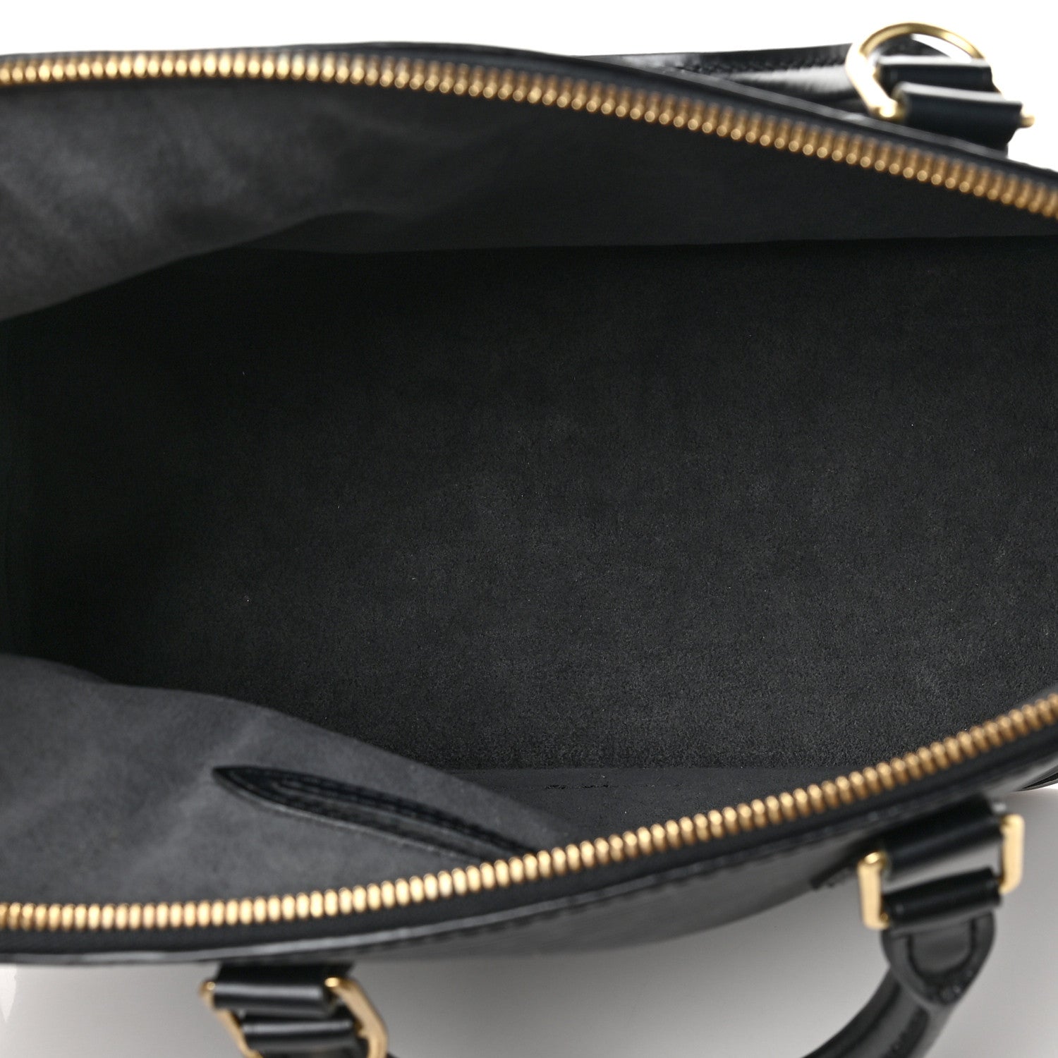 Louis Vuitton Epi Alma PM Black 5 of 7