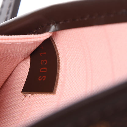 Louis Vuitton Damier Ebene Neo Neverfull MM Rose Ballerine 8 of 8